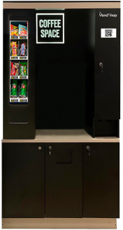 Стойка под кофе-корнер COFFEE SPACE с модулем для снеков SNACK BOX